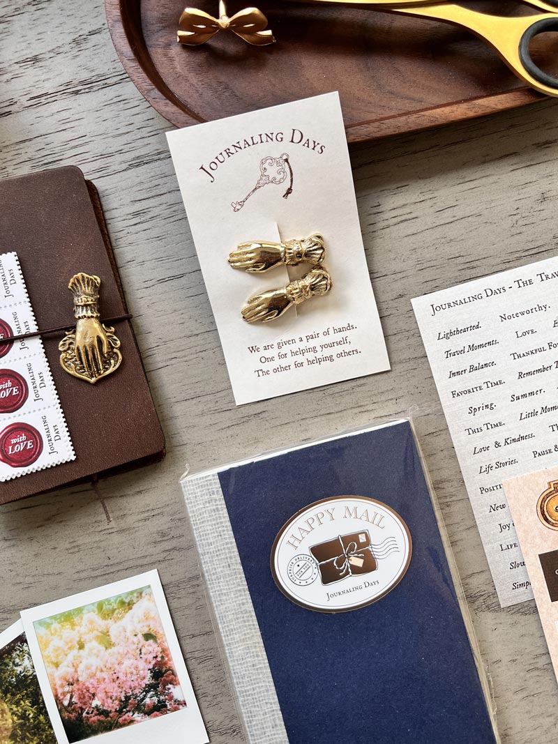 The Brass Hand Paper Clip